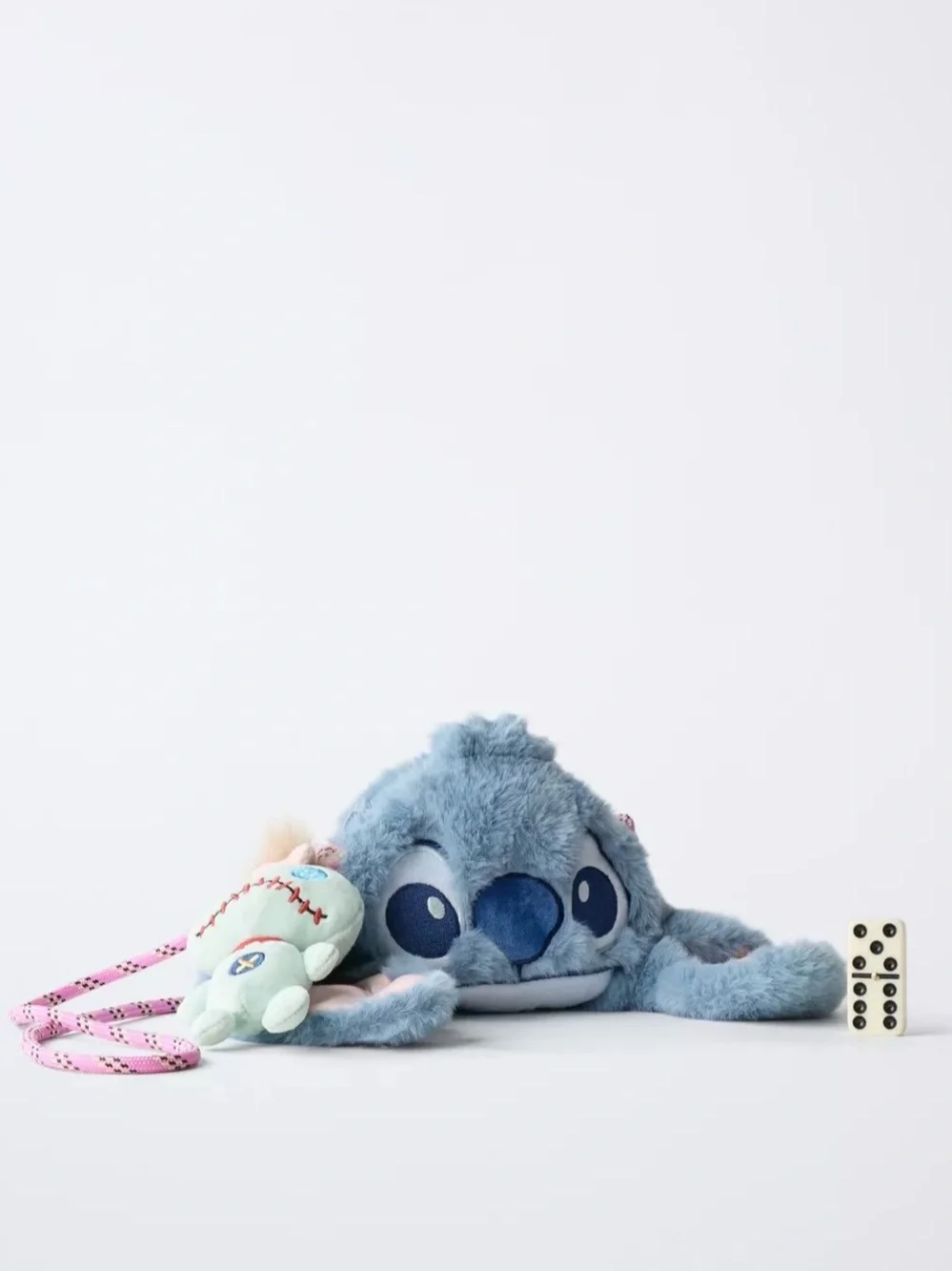 Zara Stitch Plush Crossbody Bag